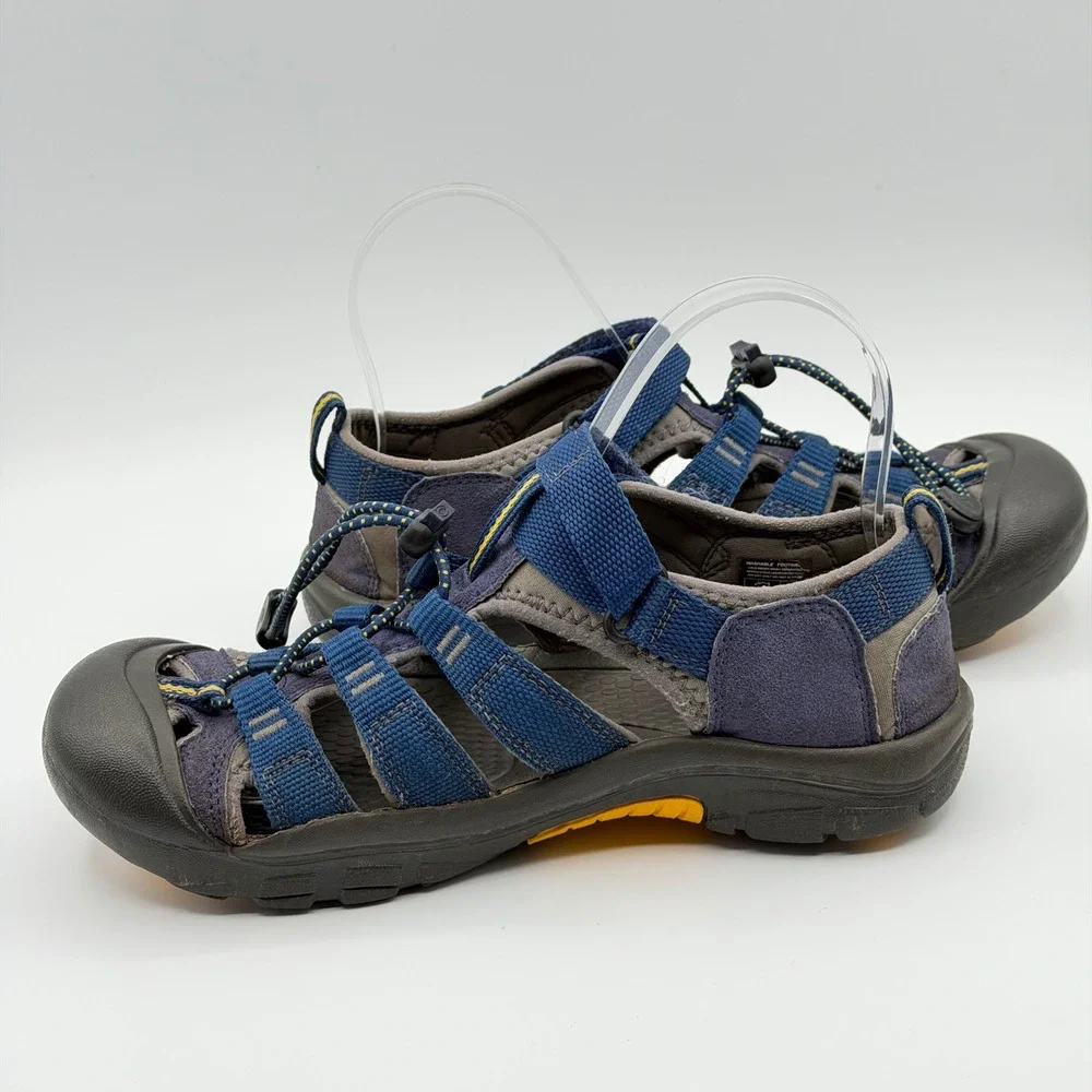 Keen Newport H2 Sandals Kids Size 5 Blue Gray Waterproof Hiking Water Shoes